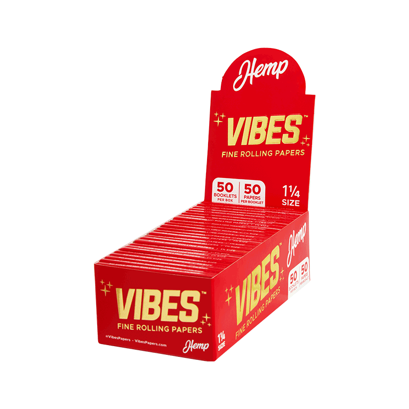 Vibes 1 ¼ Hemp rolling papers