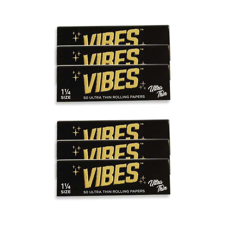 
                  
                    Vibes 1 ¼ Ultra Thin rolling papers
                  
                